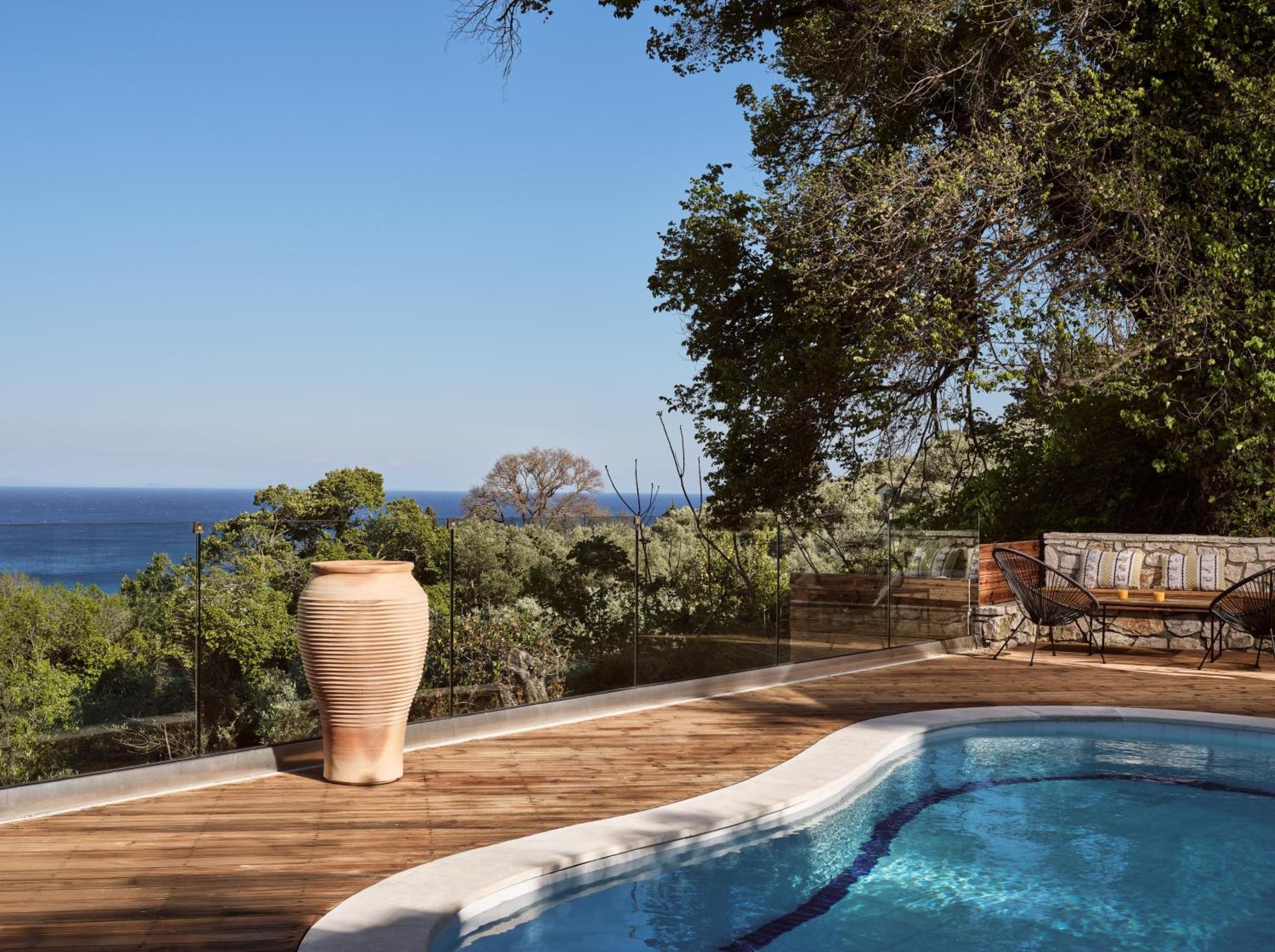 Chris & Jo Villas, Enchanting Escapes, With Heated Pools & Seaviews By Thinkvilla ザキントス エクステリア 写真