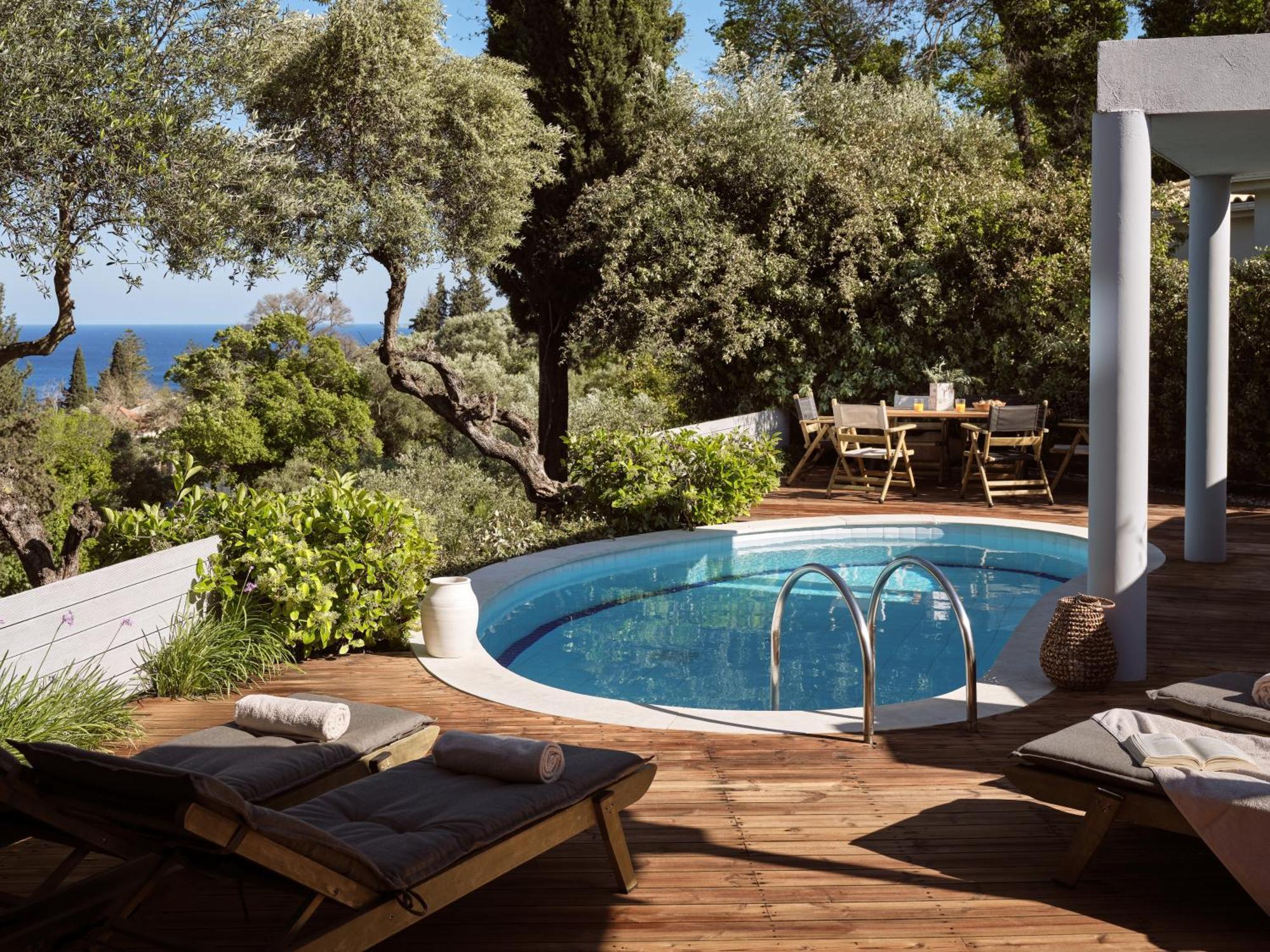 Chris & Jo Villas, Enchanting Escapes, With Heated Pools & Seaviews By Thinkvilla ザキントス エクステリア 写真