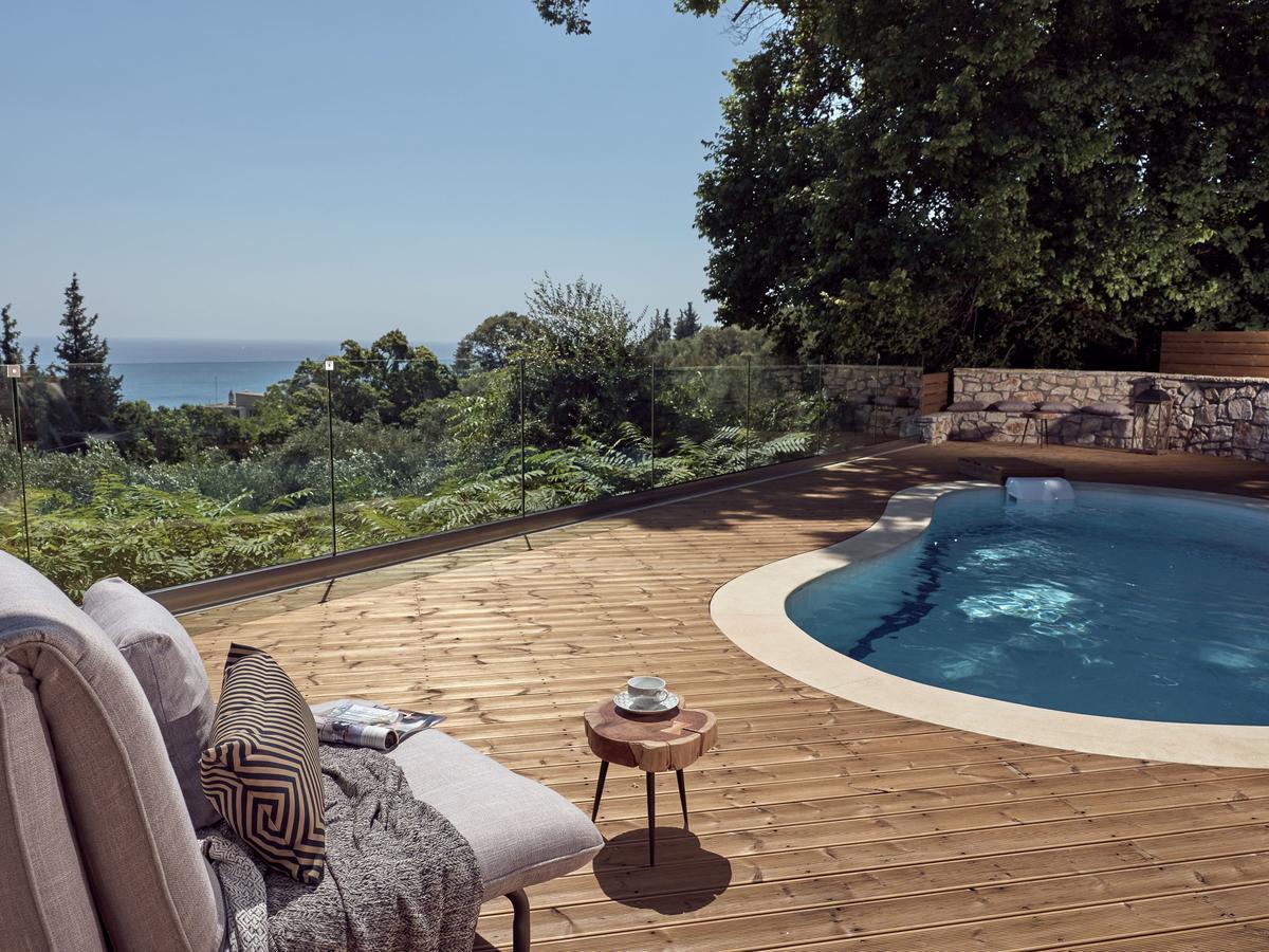 Chris & Jo Villas, Enchanting Escapes, With Heated Pools & Seaviews By Thinkvilla ザキントス エクステリア 写真