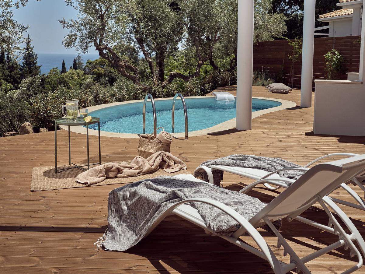 Chris & Jo Villas, Enchanting Escapes, With Heated Pools & Seaviews By Thinkvilla ザキントス エクステリア 写真